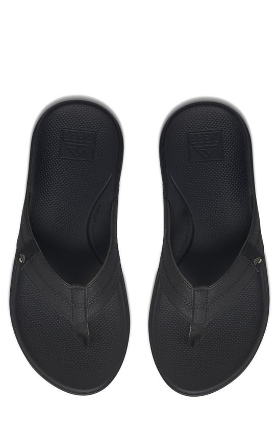 Reef Cushion Phantom 2.0 Flip Flop In Black