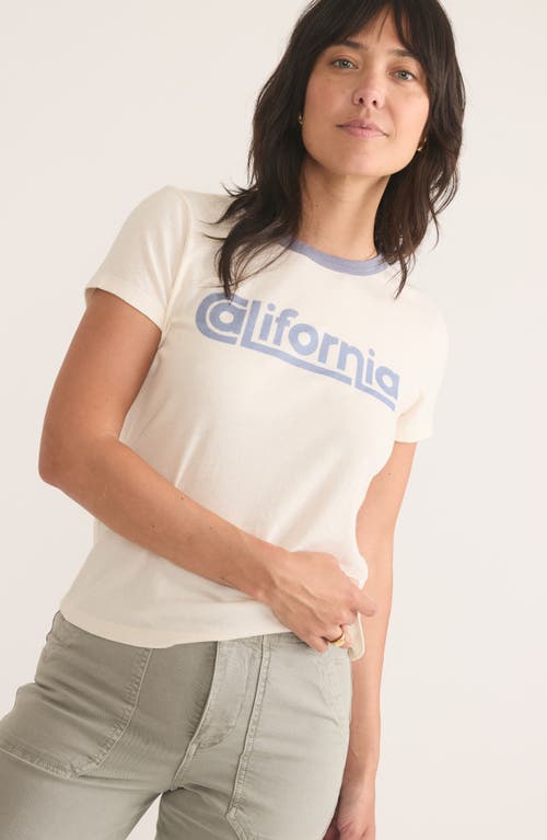 MARINE LAYER MARINE LAYER CALIFORNIA COTTON GRAPHIC T-SHIRT