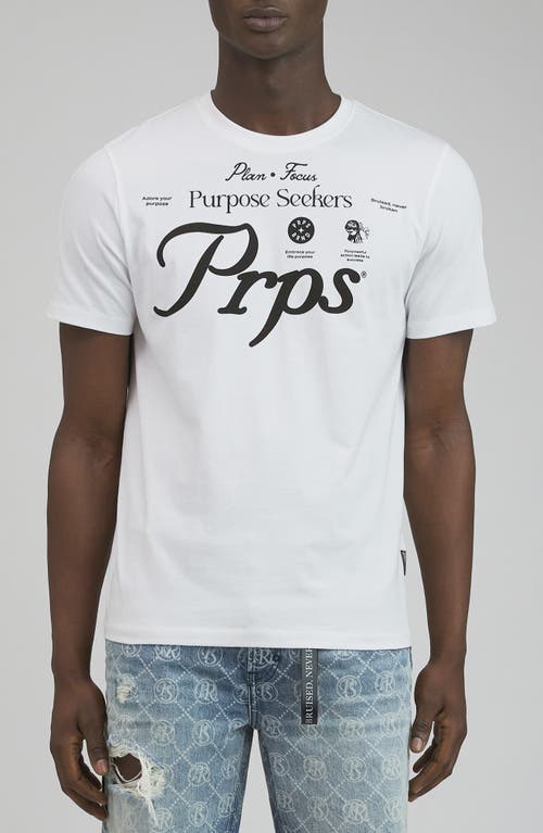 PRPS Watkins Logo Graphic T-Shirt White at Nordstrom,