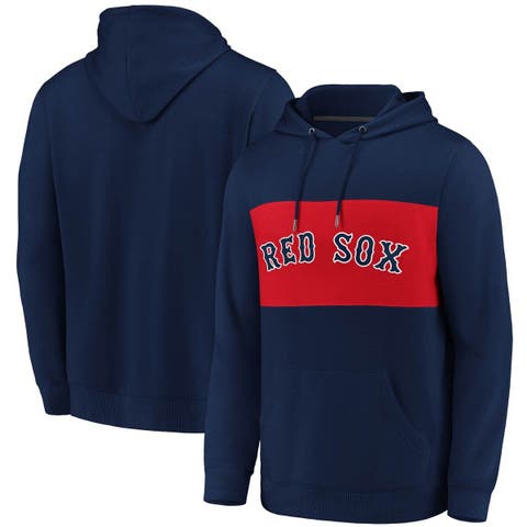 Fanatics Boston Red Sox Navy Blue Pullover Hoodie Sweatshirt Size Medium  **NEW**