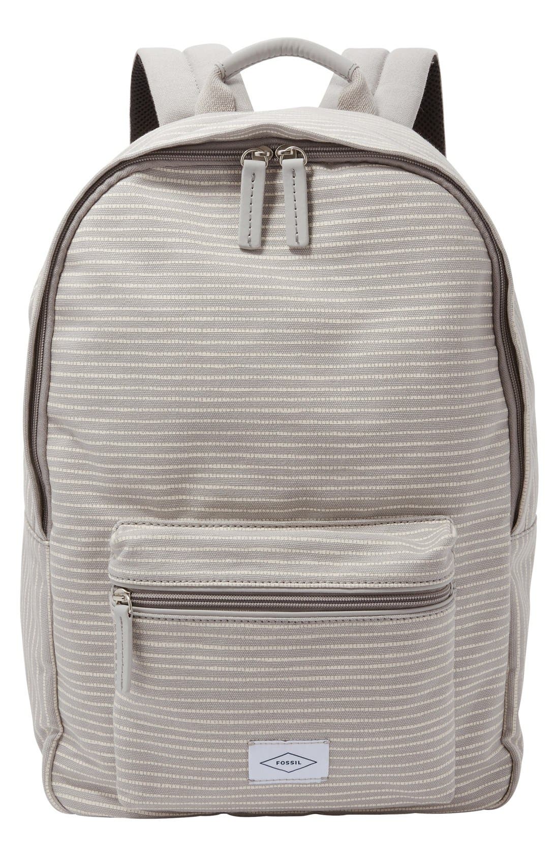 Fossil 'Ella' Canvas Backpack Nordstrom