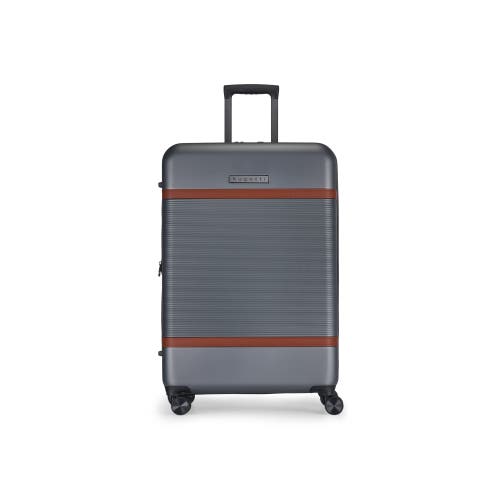 Bugatti Wellington Hardside Large Luggage With Tsa Lock In Pewter