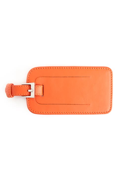 Woman ORANGE Bag in Leather Micro XBWAPAEL000QRIPZ6O46