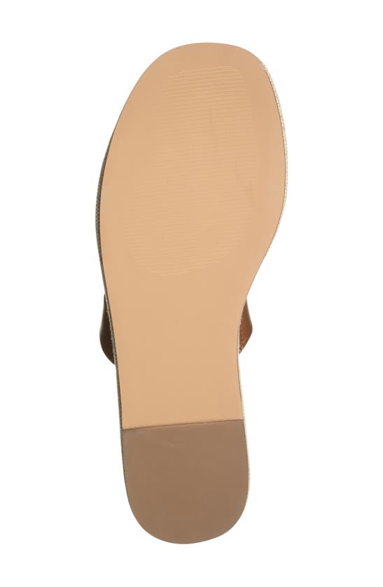 Shop Steve Madden Merrcer Platform Slide Sandal In Cognac