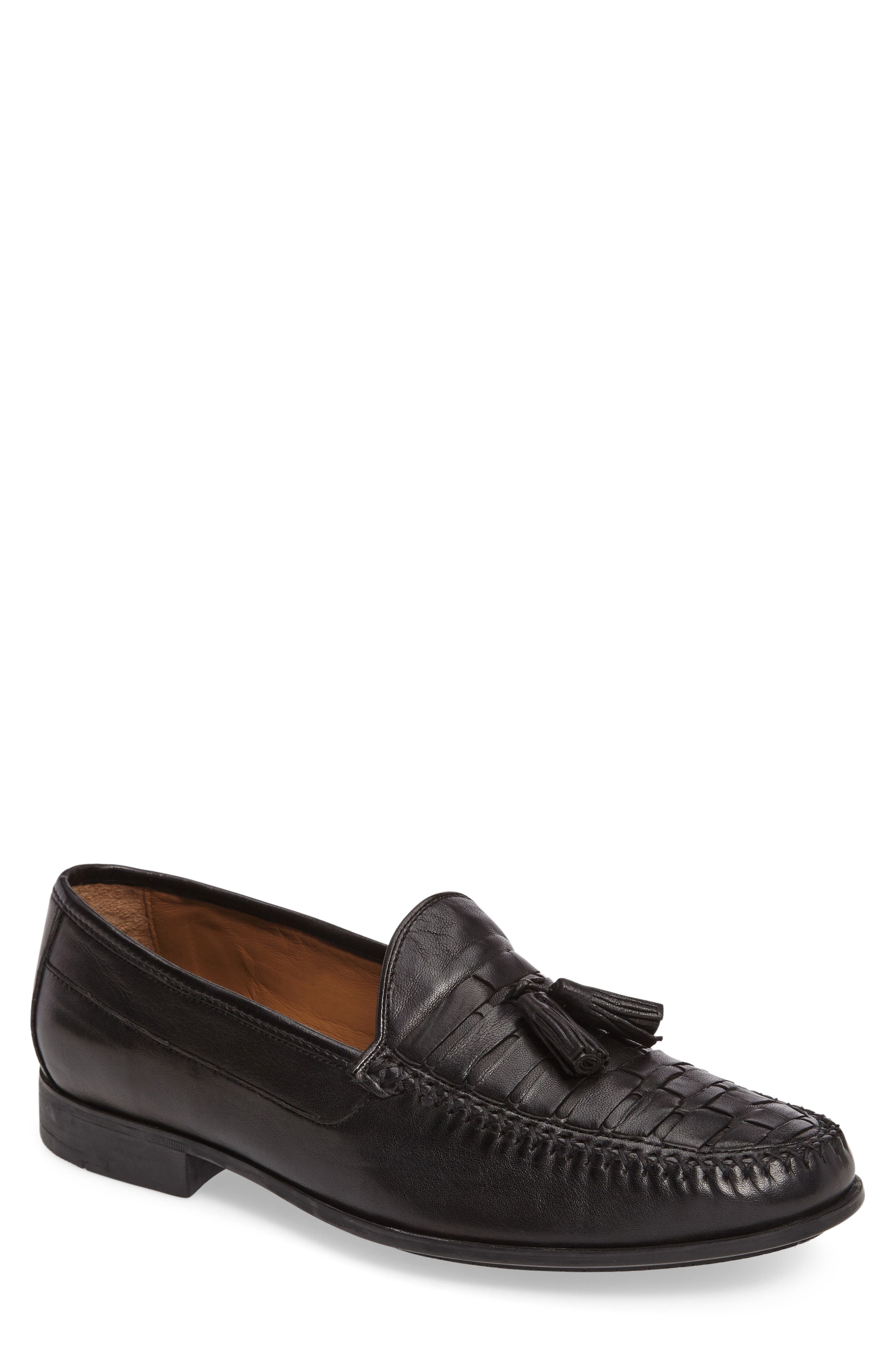 johnston and murphy woven loafer