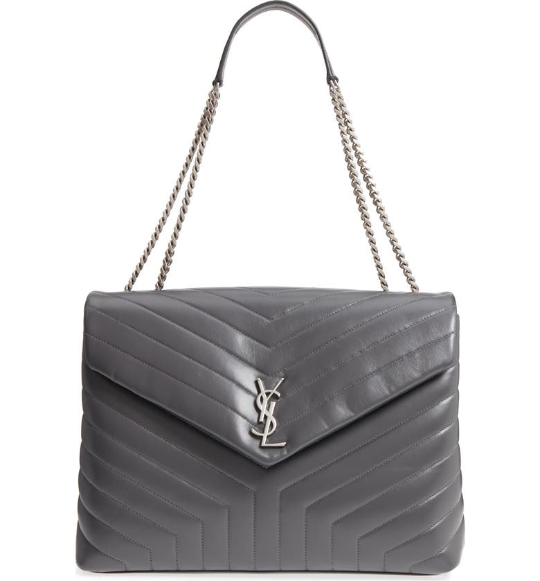 Large Loulou Matelassé Leather Shoulder Bag Large Loulou Matelassé Leather Shoulder Bag