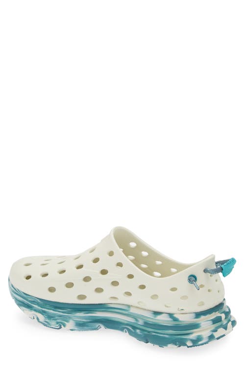 Kane Gender Inclusive Revive Shoe In Ivory/blue/green Swirl