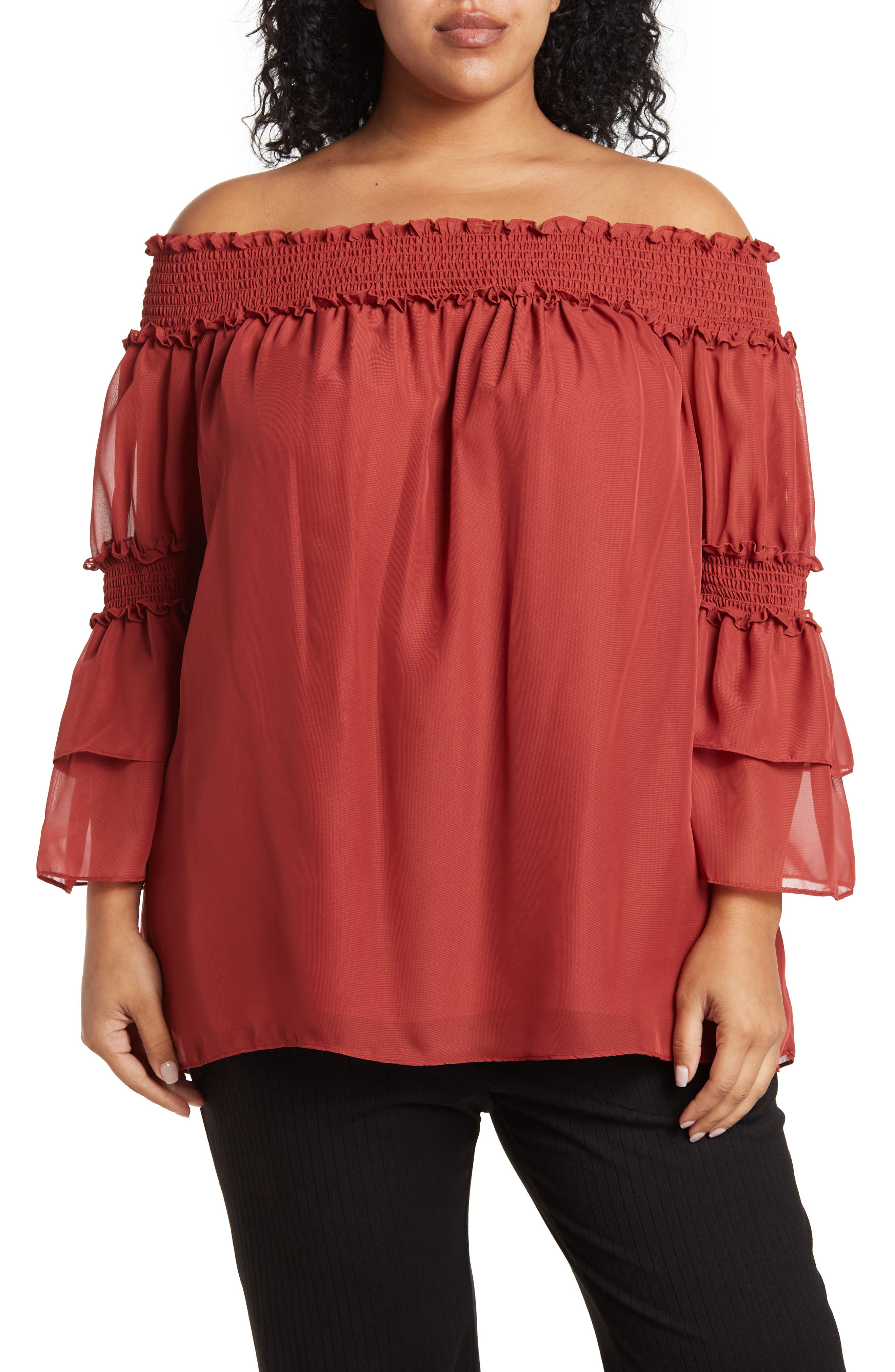 Plus Size Tops: Blouses & Shirts | Nordstrom Rack