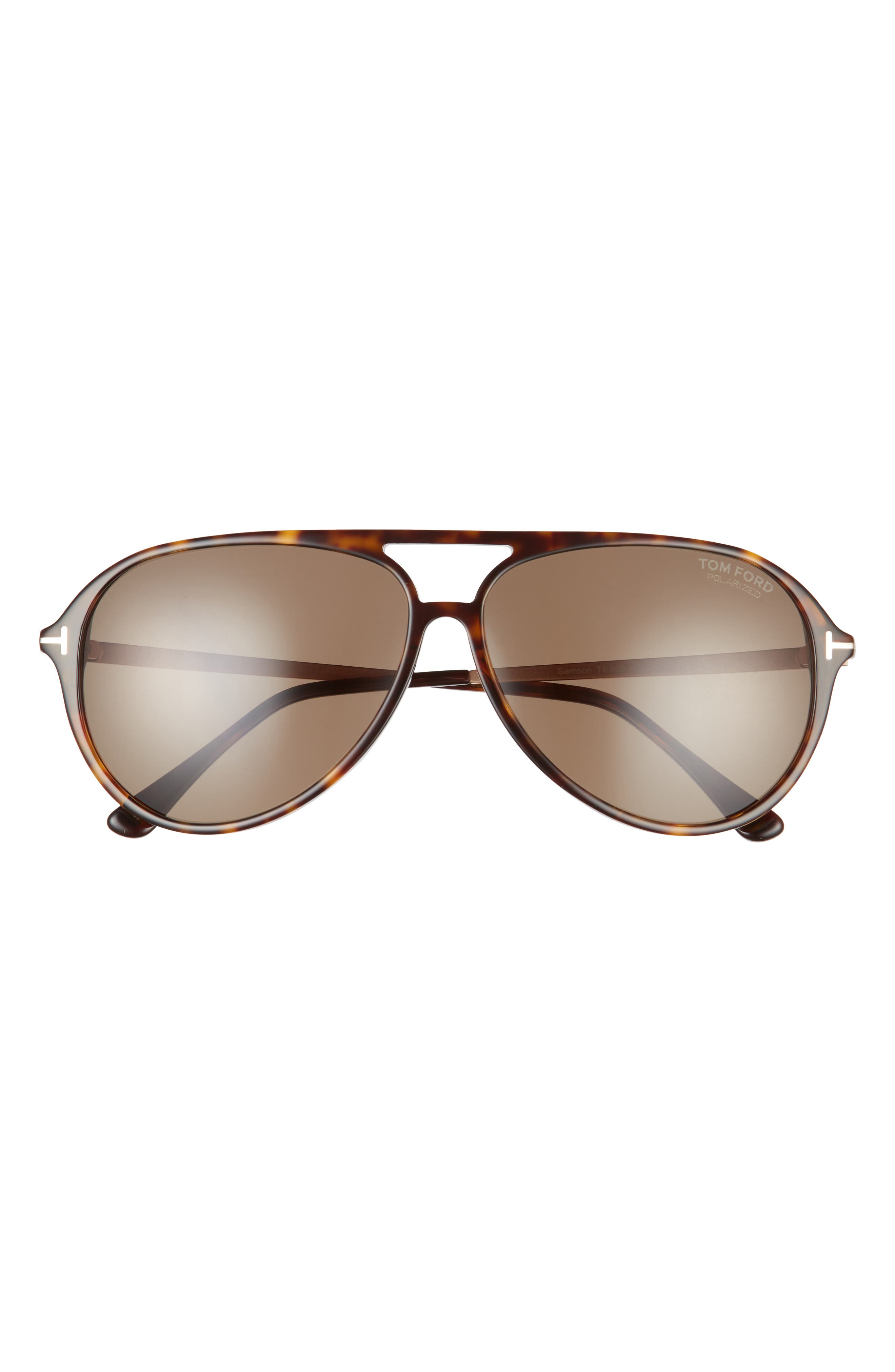 tom ford 62mm aviator sunglasses