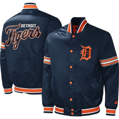 Men's Detroit Tigers Pro Standard Navy Mash Up Logo Varsity Full