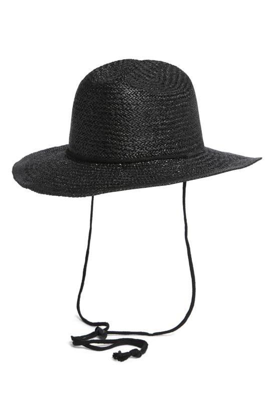 Shop Melrose And Market Straw Cowboy Hat In Black