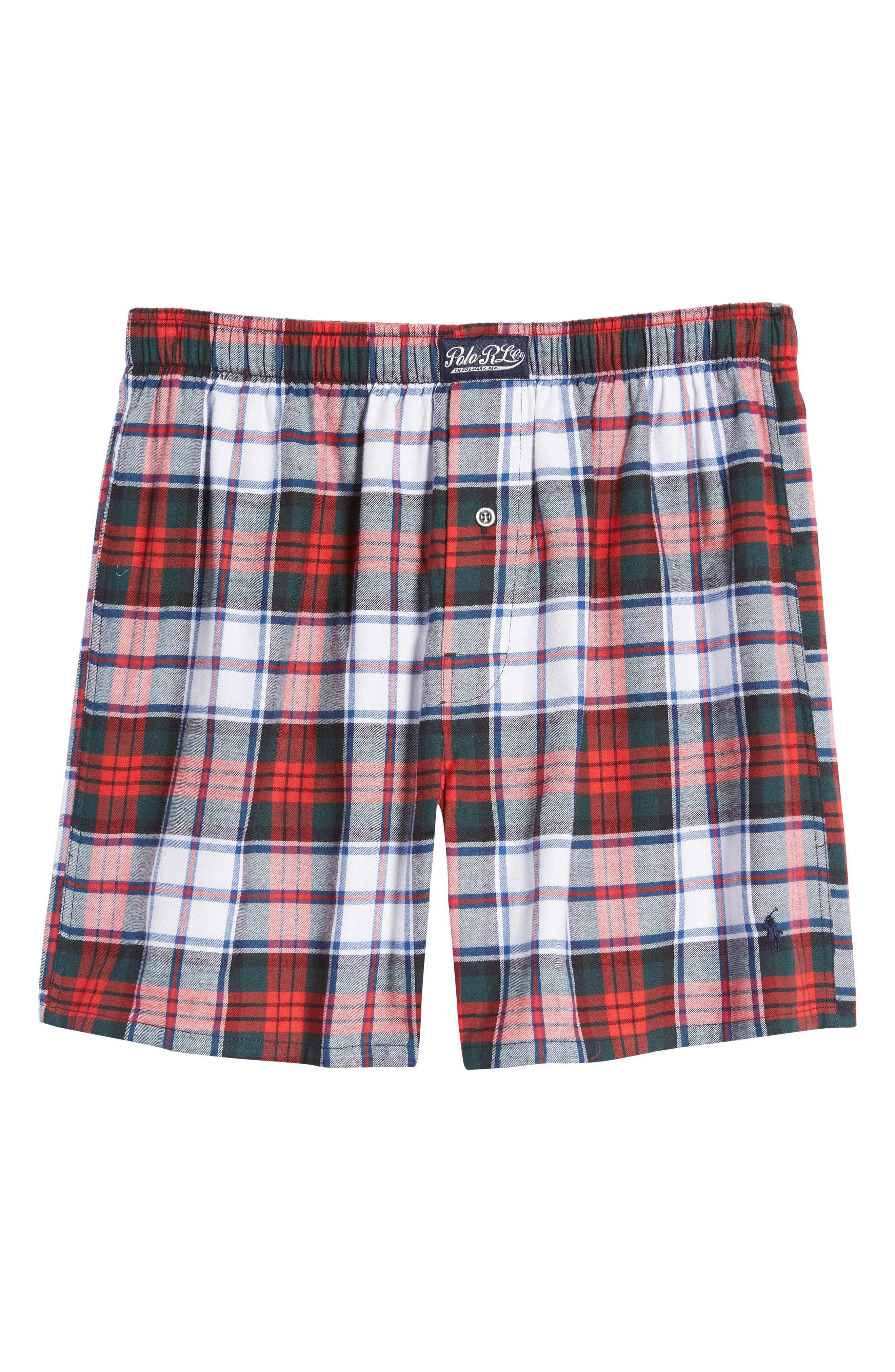 ralph lauren flannel boxers