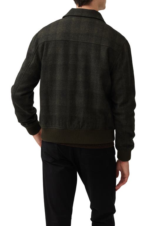 RODD & GUNN RODD & GUNN WOOL BLEND BOMBER JACKET 