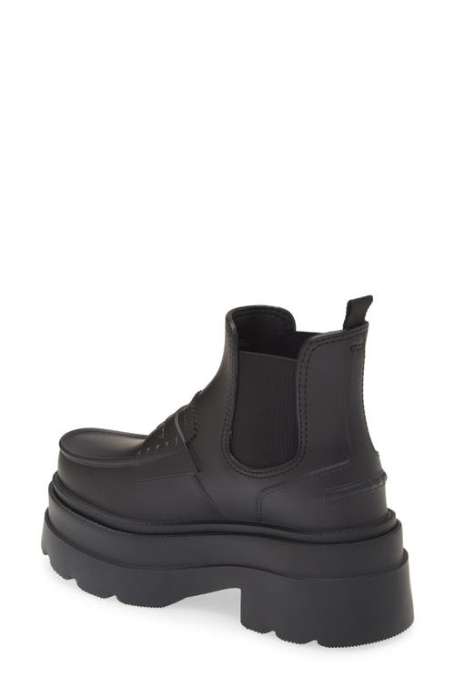 Shop Alexander Wang Carter Chelsea Rain Boot In Black