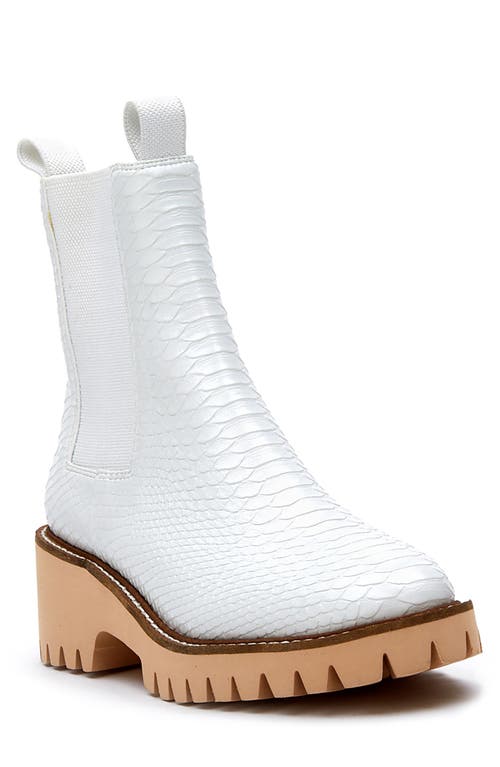 Coconuts by Matisse Chase Chelsea Boot in White
