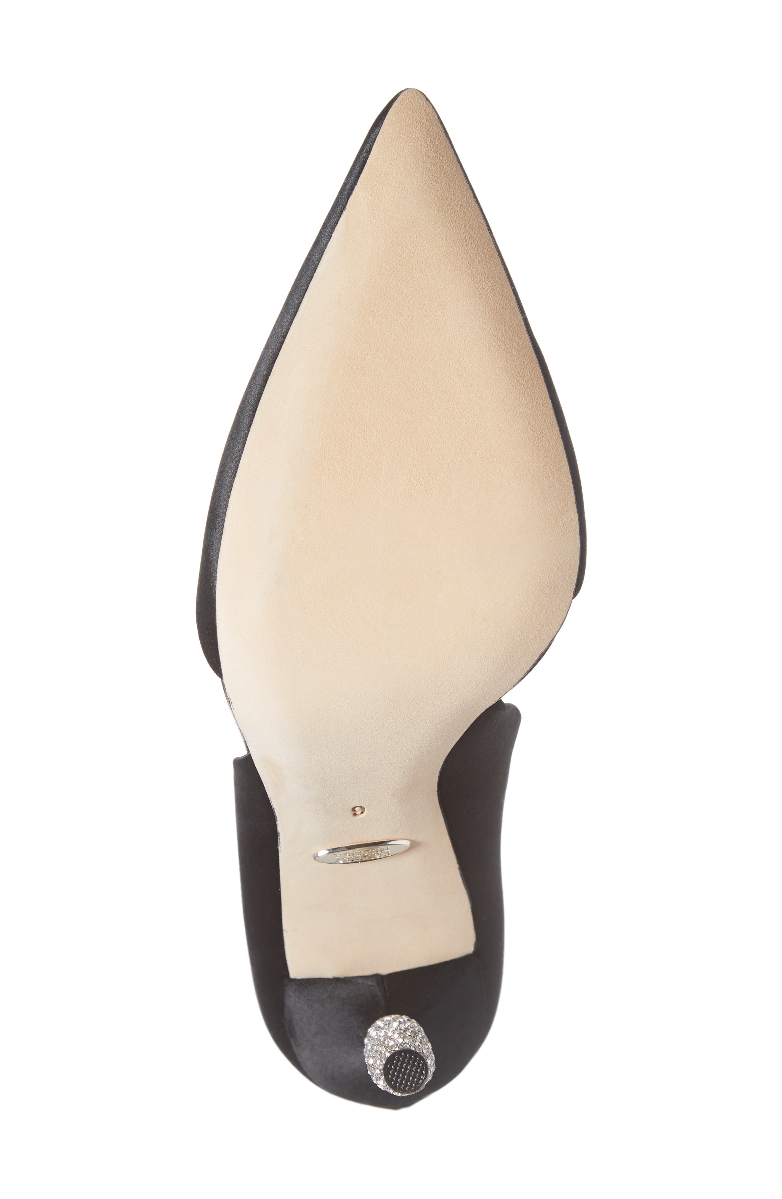 badgley mischka emily crystal heel