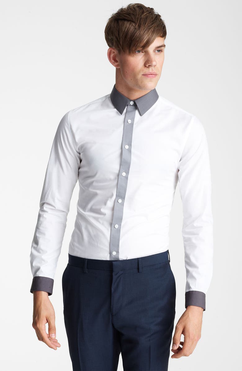 Topman 'Darren' Extra Trim Dress Shirt | Nordstrom