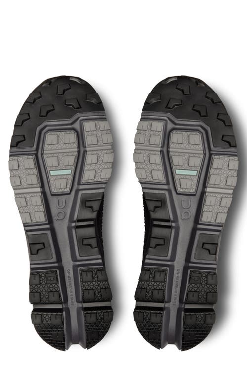 On Cloudaway 2 Rubber-trimmed Coated Recycled-shell And Mesh Sneakers In Black/eclipse