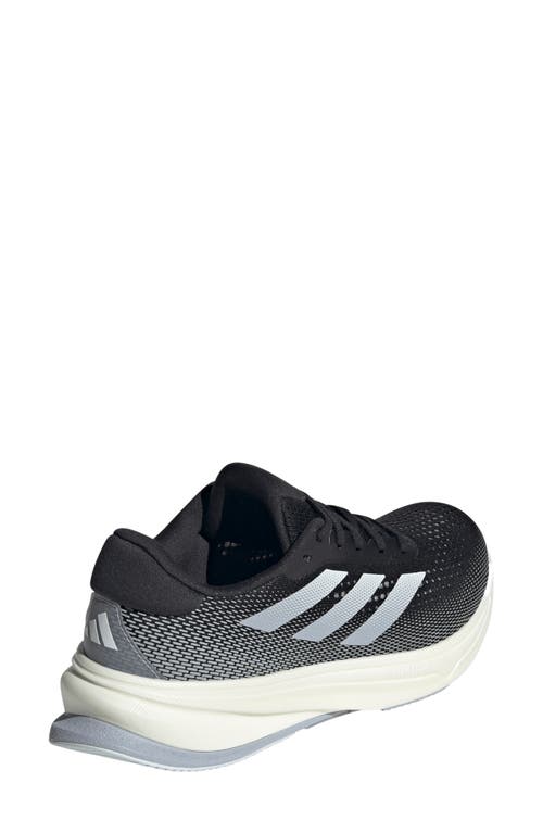 Shop Adidas Originals Adidas Supernova Rise Running Shoe In Black/halo Silver/dash Grey