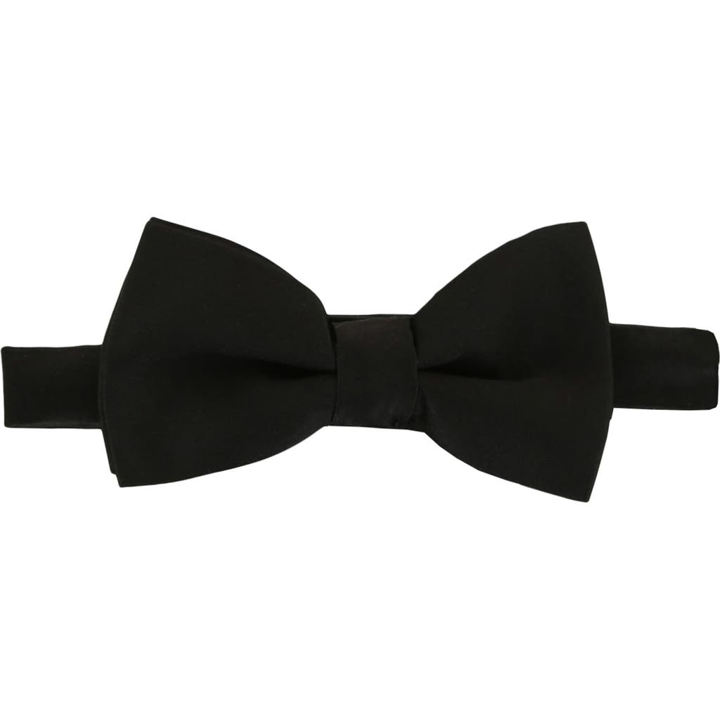 Shop Givenchy Silk Bow Tie In Black