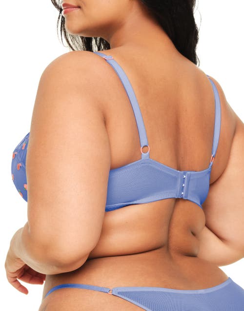 Shop Adore Me Bettie Contour Balconette Bra In Medium Blue