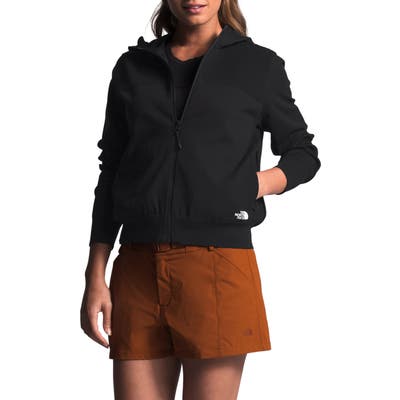 The North Face Engineered Knit Zip Hoodie, Black