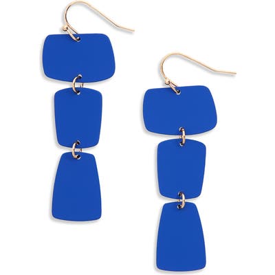 Stella + Ruby Enamel Drop Earrings