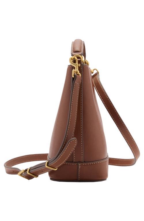 Shop Mango Mini Faux Leather Shopper Bag