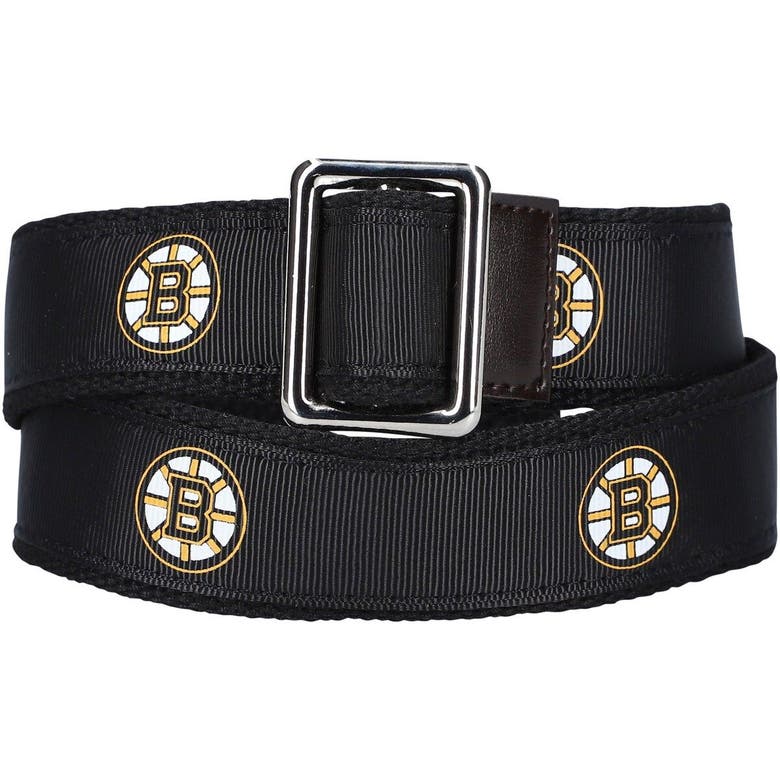 Gells Kids' Youth Black Boston Bruins Go-to Belt