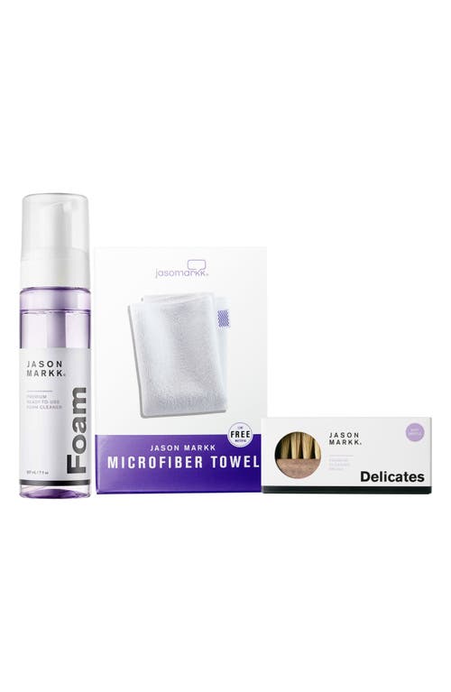 Jason Markk Ready To Use 3-piece Delicate Cleaning Bundle In Purple