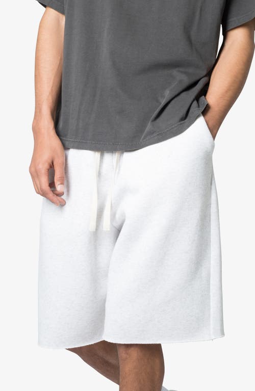 Mnml Ultra Baggy Sweat Shorts In Heather Grey