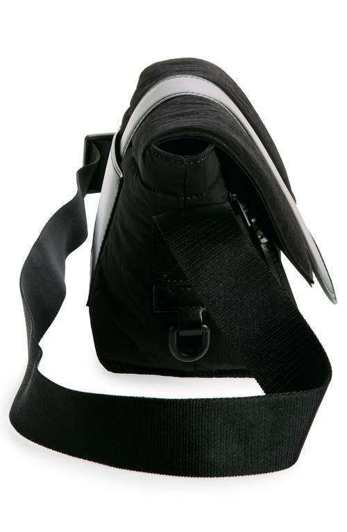 Jacquemus Womens La Banane Bambino Woven Belt Bag Black In Black
