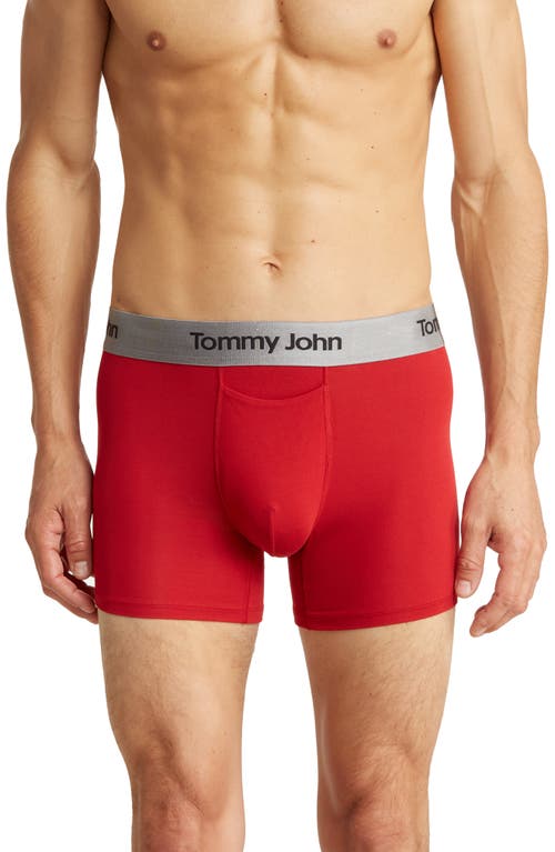 Second Skin Boxer Briefs in Emboldened Red