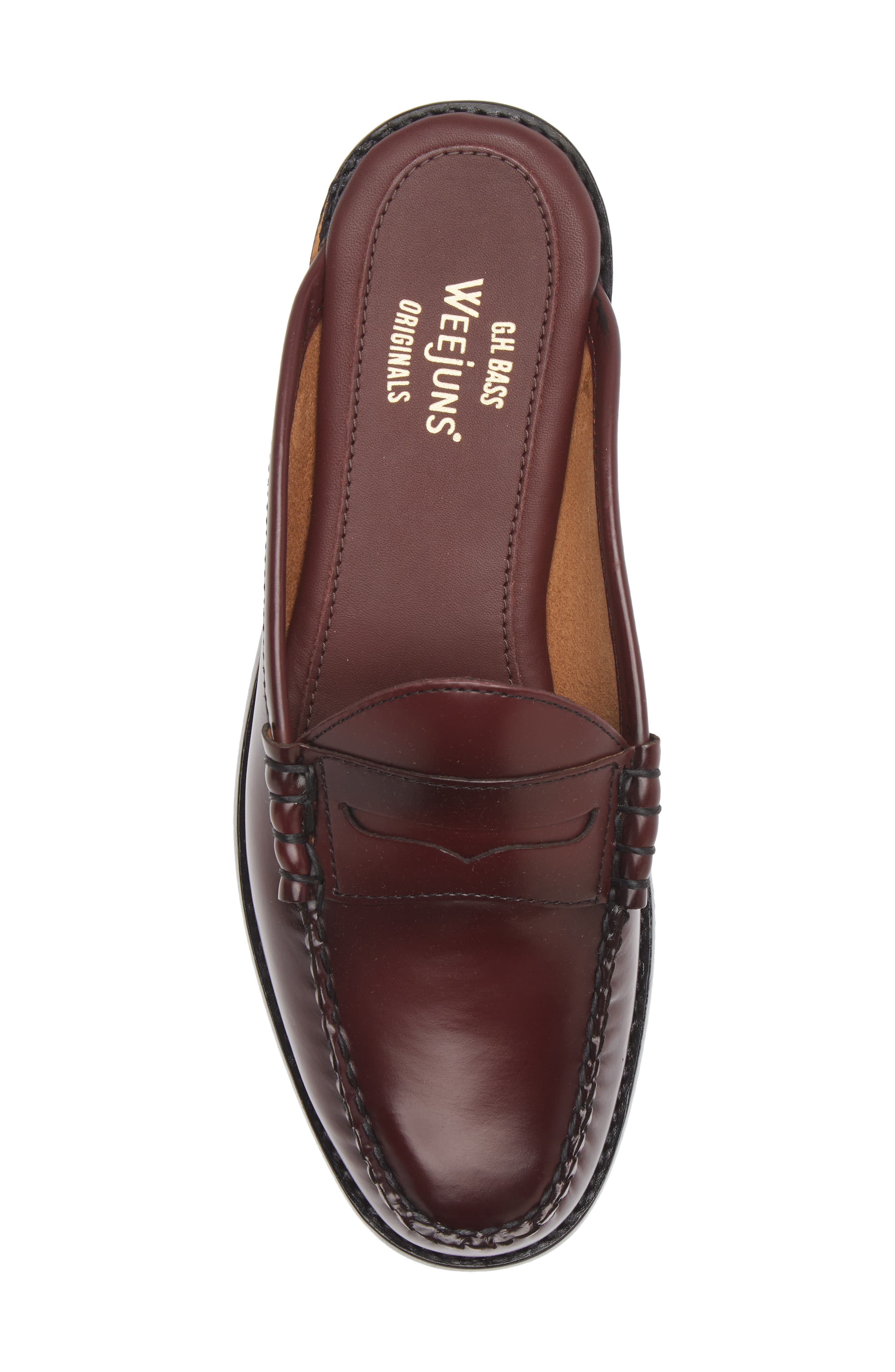 G.H. Bass Men's Winston Mule Weejuns, Mens, 9.5M, Burgundy