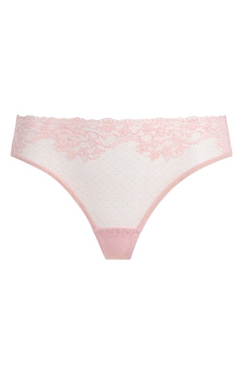 Commando Double Take Thong In Blush