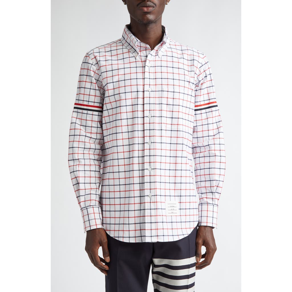 Thom Browne Shirts In Red/blue/white