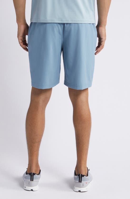 Shop Free Fly Breeze Shorts In Blue Fog