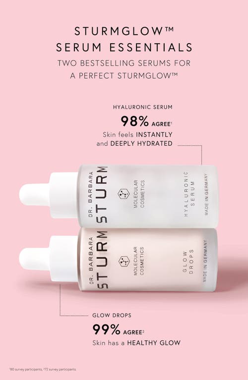 Dr Barbara Sturm Dr. Barbara Sturm Sturmglow™ Serum Essentials Set (nordstrom Exclusive) $485 Value In No Color