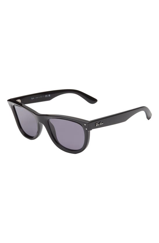 Ray Ban Reverse 62mm Oversize Aviator Sunglasses In Green