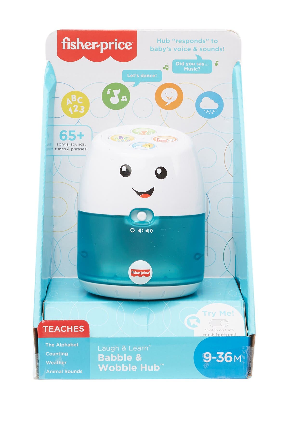 fisher price babble and wobble hub