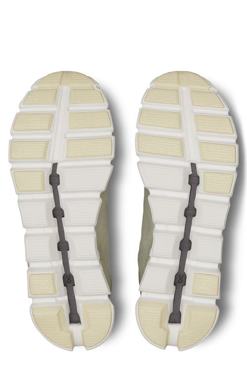 On Cloud 5 Coast Sneaker In Chalk/olive