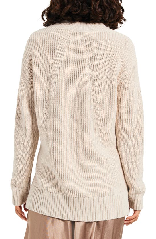 Nic + Zoe Nic+zoe Glisten Up Sweater In Prosecco