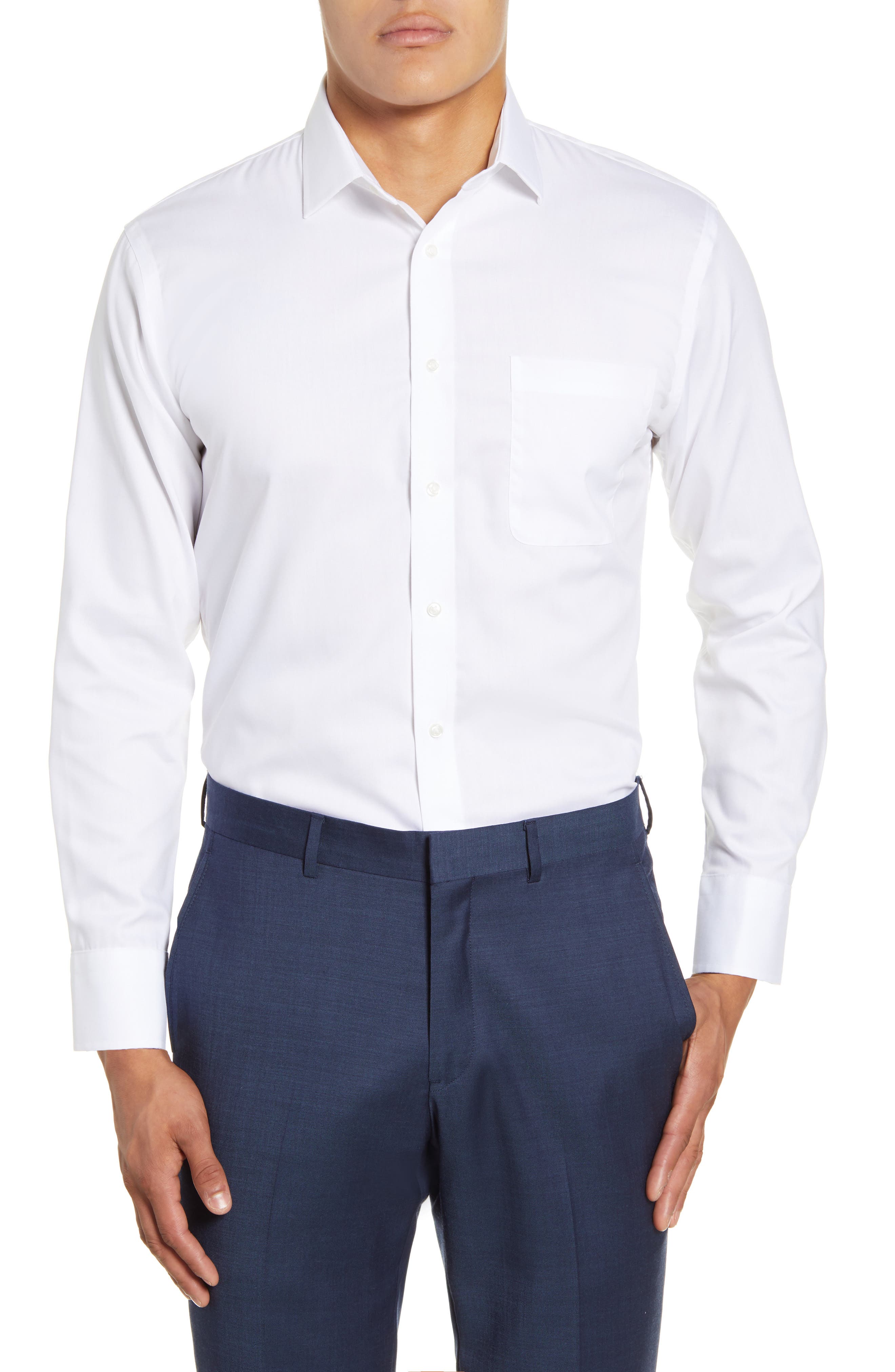 Silk Dress Shirt Men's Non-Iron Long Sleeve Casual Shirt Button Down T Shirt 2xl