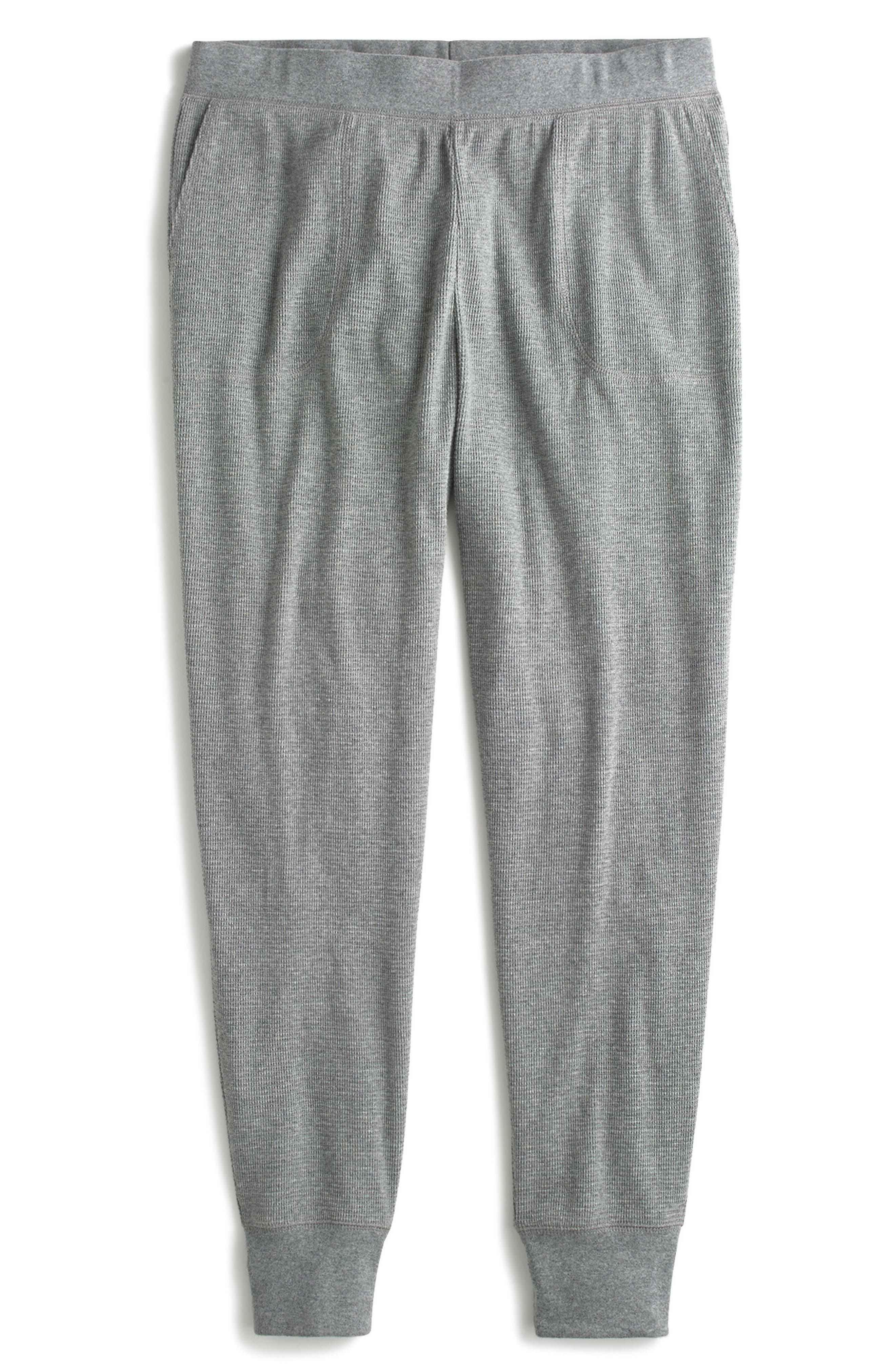 waffle jogger pants