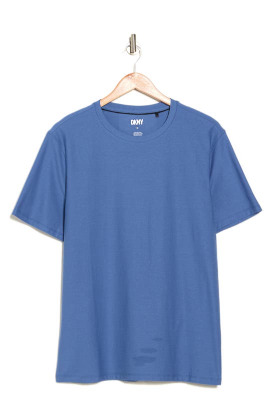 Shop Dkny Sportswear Transit T-shirt In Iron Blue