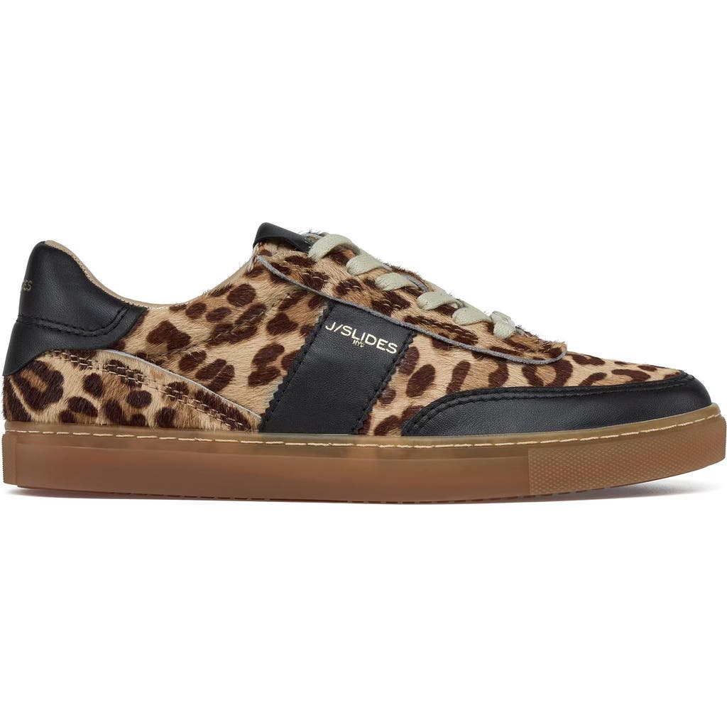 Jslides Footwear Tinsely Sneaker In Leopard