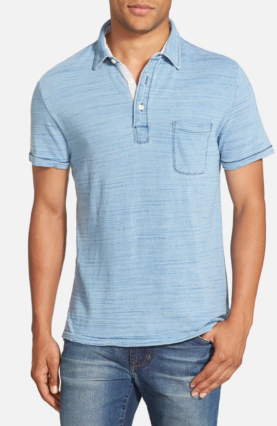 Faherty 'Beach' Jersey Polo Nordstrom
