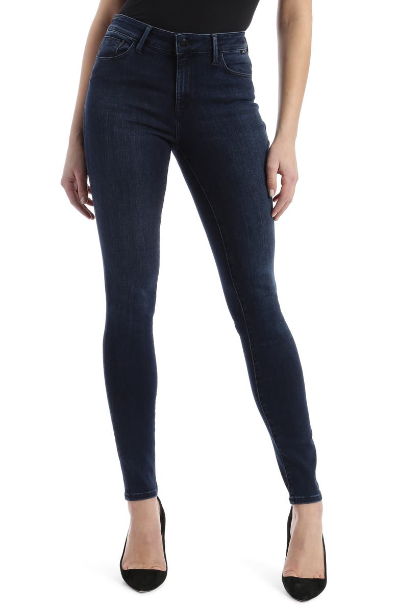Mavi Jeans Alissa High Waist Jeans (Dark Midnight Supersoft) | Nordstrom