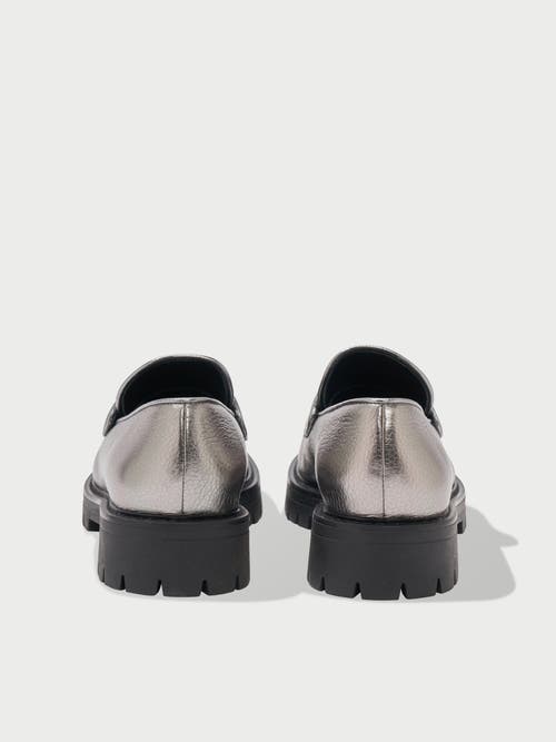 Shop Mavette Amalia Loafer In Silver