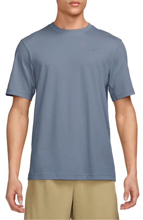 Shop Nike Primary Training Dri-fit Short Sleeve T-shirt In Ashen Slate/ashen Slate